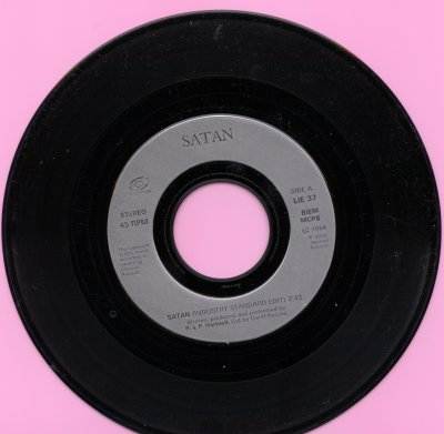 Satan 7 Inch Jukebox - LIE37