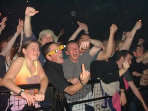 Crowd at The Point in Dublin